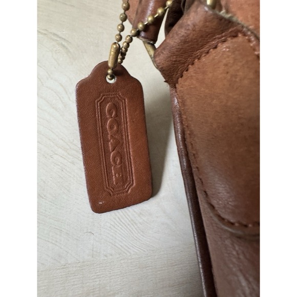 VTG COACH #9790 City Bag Leather Crossbody Shoulder Purse Brown - Picture 11 of 16